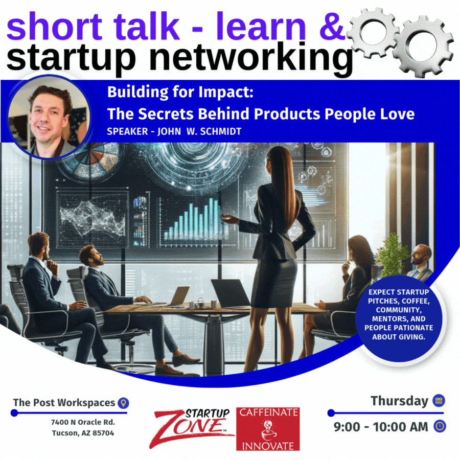 November 21 Caffeinate and Innovate Product Talk