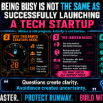 Being Busy is Not the Same as Successfully Launching Startups